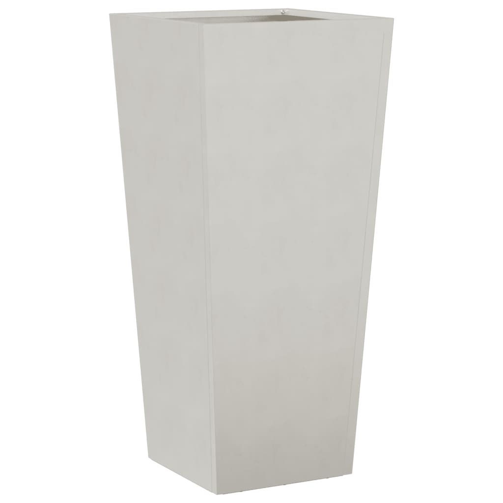 Plantenbakken 2 st 35x35x75 cm roestvrij staal is nu te koop bij PeponiXL, paradijselijk wonen!