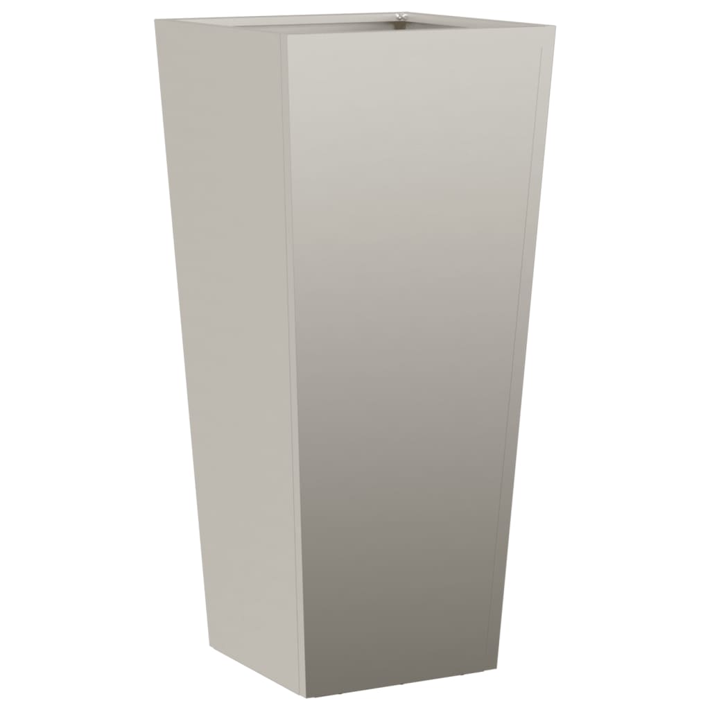 Plantenbak 35x35x75 cm weervast staal is nu te koop bij PeponiXL, paradijselijk wonen!