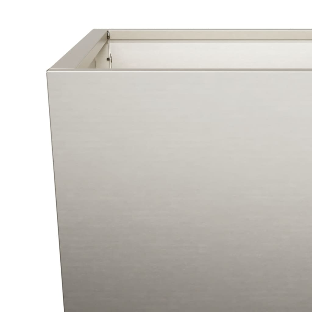 Plantenbak 35x35x75 cm weervast staal is nu te koop bij PeponiXL, paradijselijk wonen!