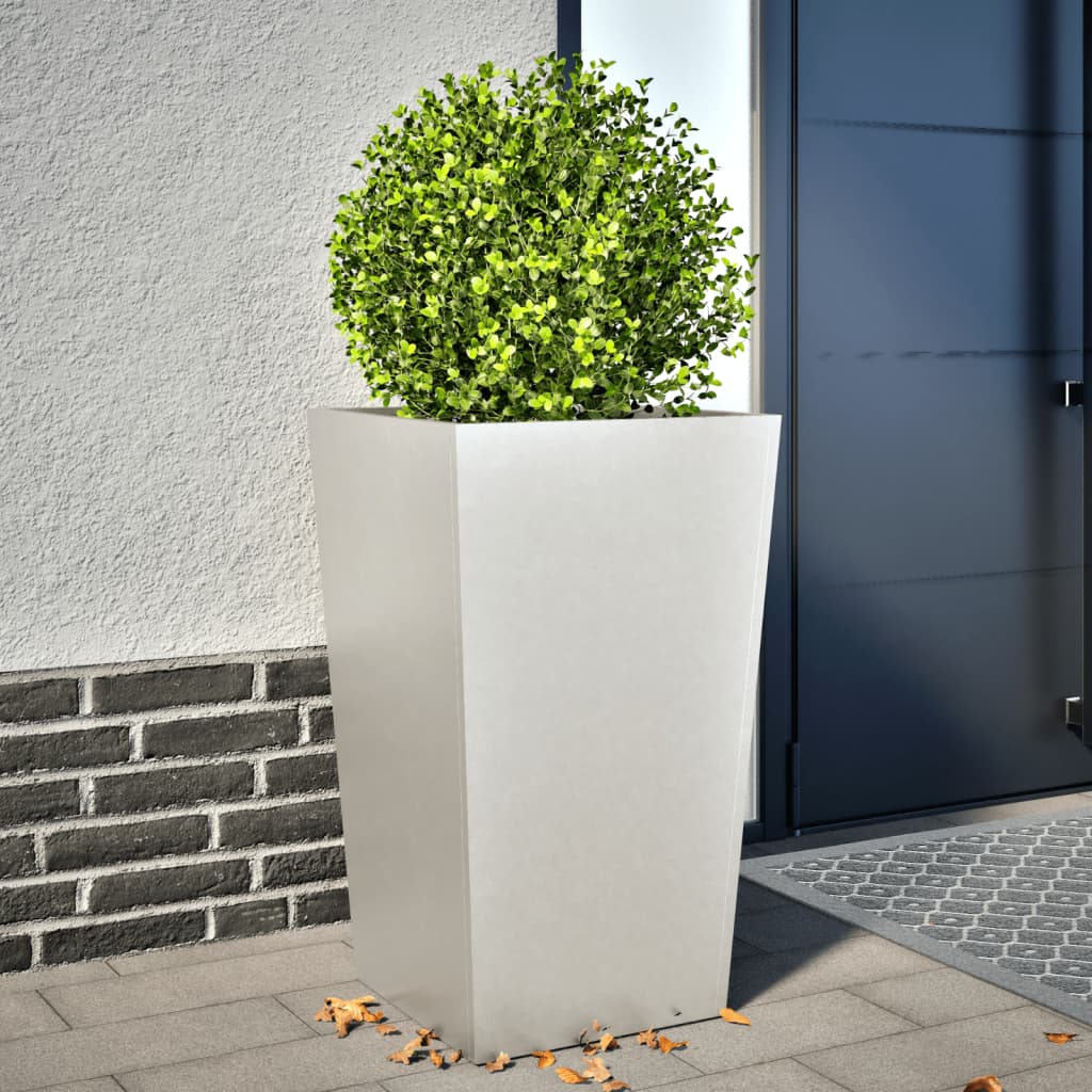 Plantenbak 45x45x75 cm roestvrij staal is nu te koop bij PeponiXL, paradijselijk wonen!