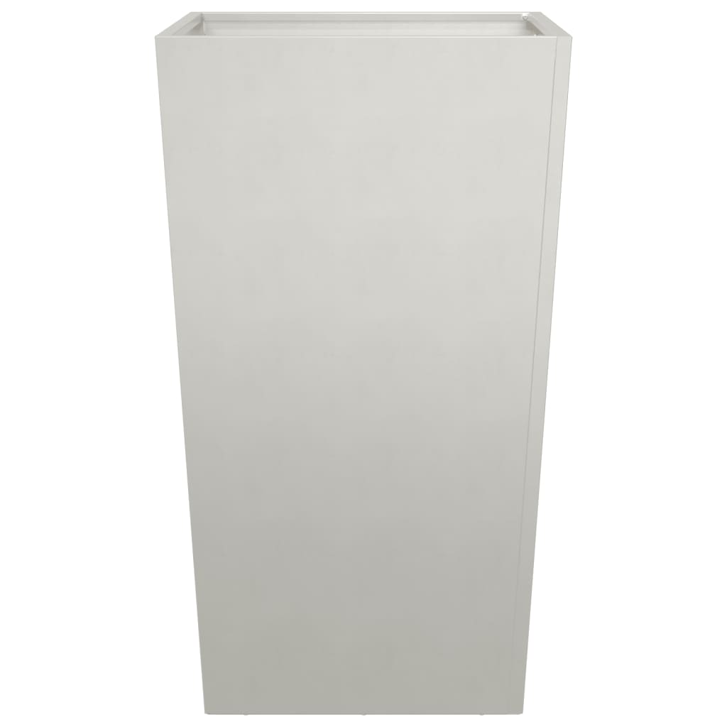 Plantenbakken 2 st 45x45x75 cm roestvrij staal is nu te koop bij PeponiXL, paradijselijk wonen!