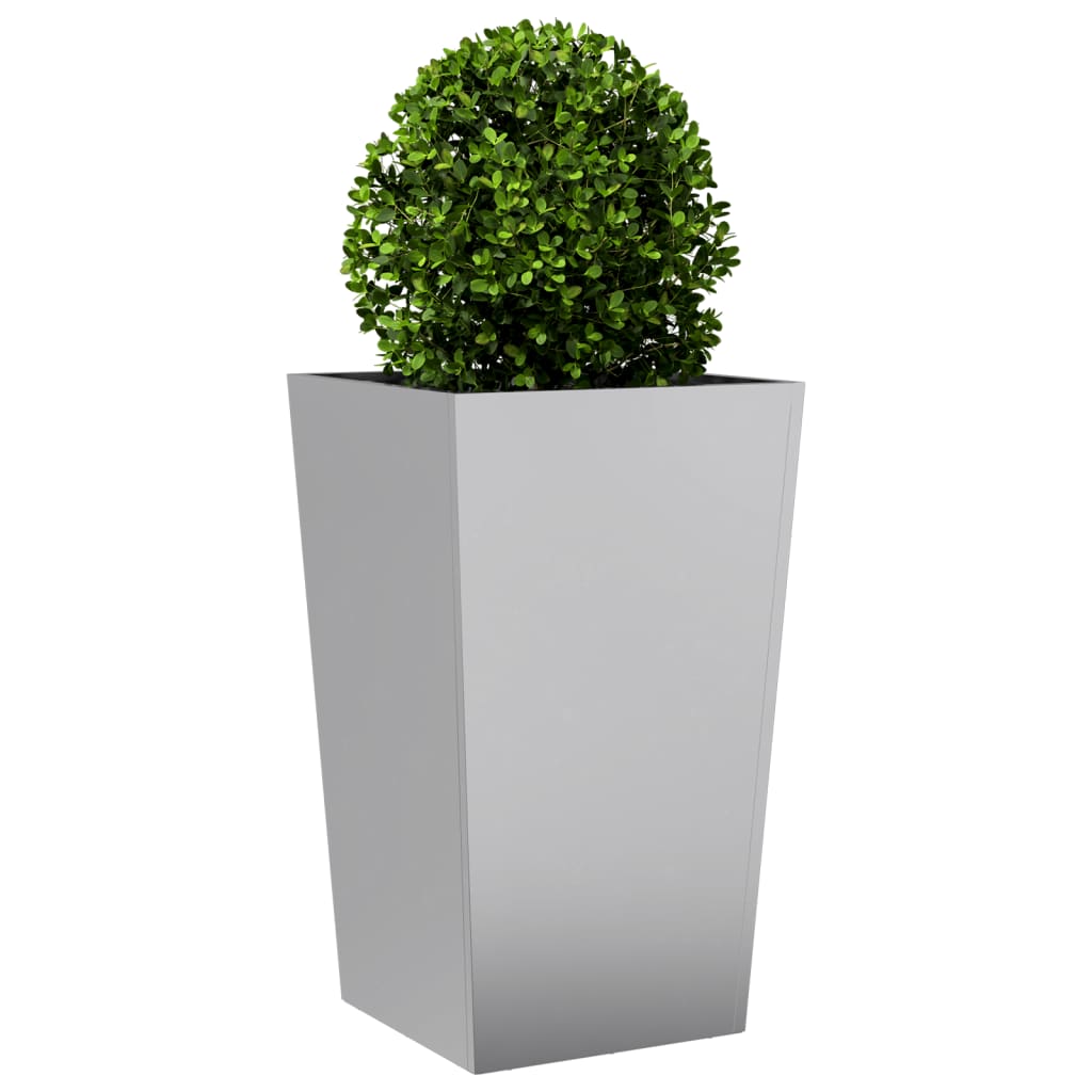 Plantenbak 45x45x75 cm gegalvaniseerd staal is nu te koop bij PeponiXL, paradijselijk wonen!
