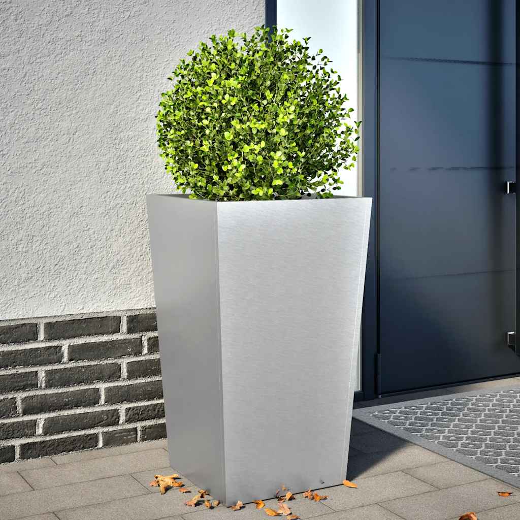Plantenbak 45x45x75 cm gegalvaniseerd staal is nu te koop bij PeponiXL, paradijselijk wonen!