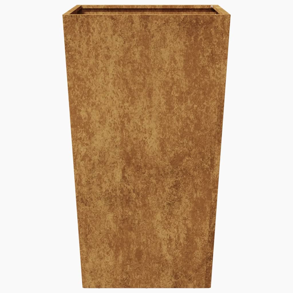 Plantenbak 45x45x75 cm weervast staal is nu te koop bij PeponiXL, paradijselijk wonen!
