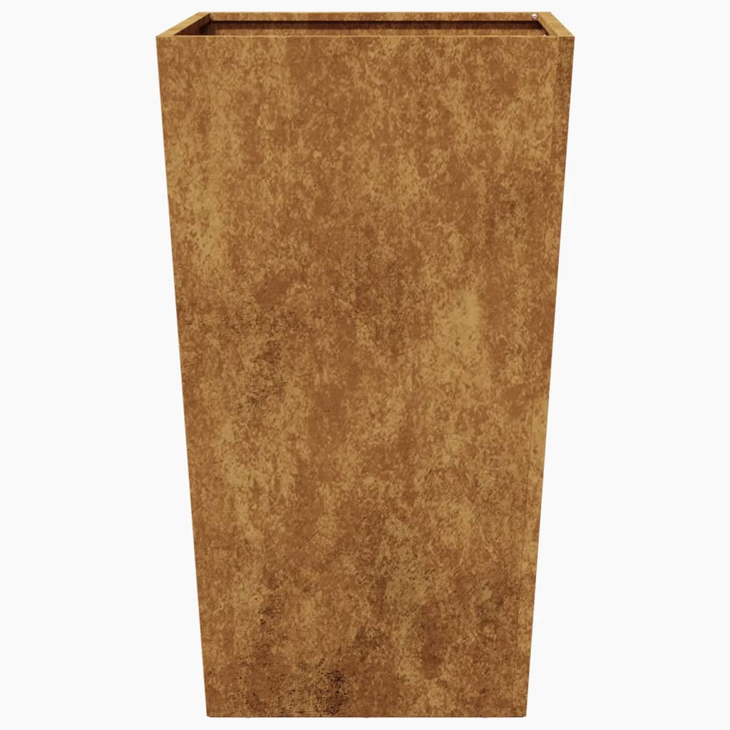 Plantenbak 45x45x75 cm weervast staal is nu te koop bij PeponiXL, paradijselijk wonen!