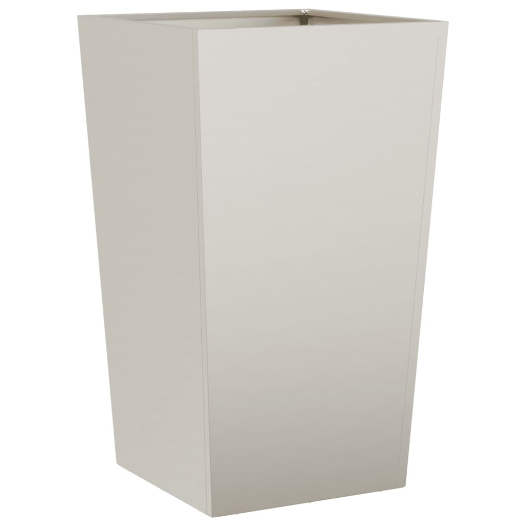 Plantenbakken 2 st 45x45x75 cm weervast staal is nu te koop bij PeponiXL, paradijselijk wonen!