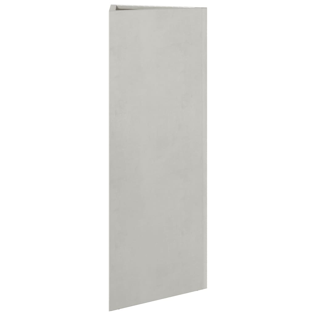 Plantenbak driehoek 30x26x75 cm roestvrij staal is nu te koop bij PeponiXL, paradijselijk wonen!