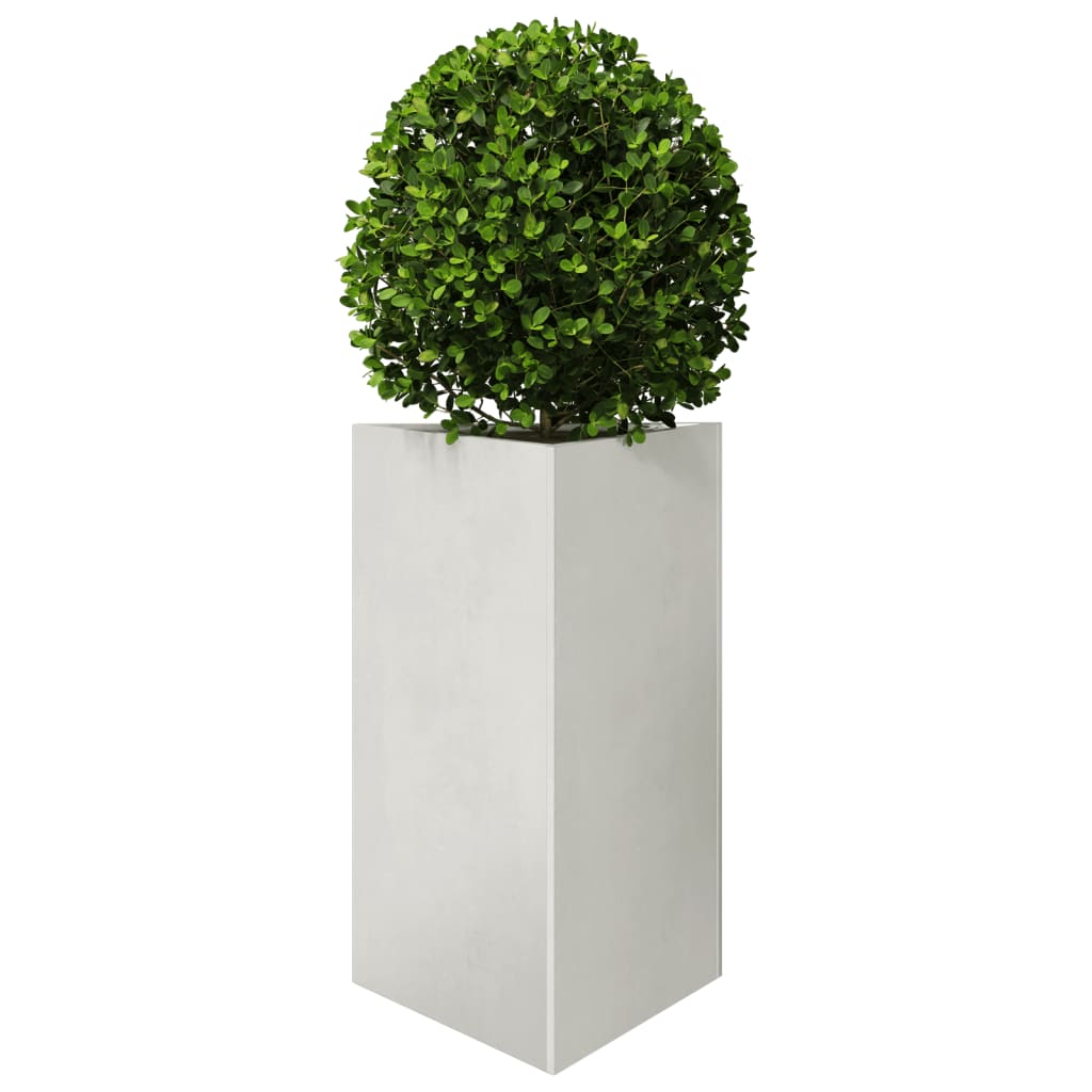 Plantenbakken 2 st driehoek 50x43x75 cm roestvrij staal is nu te koop bij PeponiXL, paradijselijk wonen!