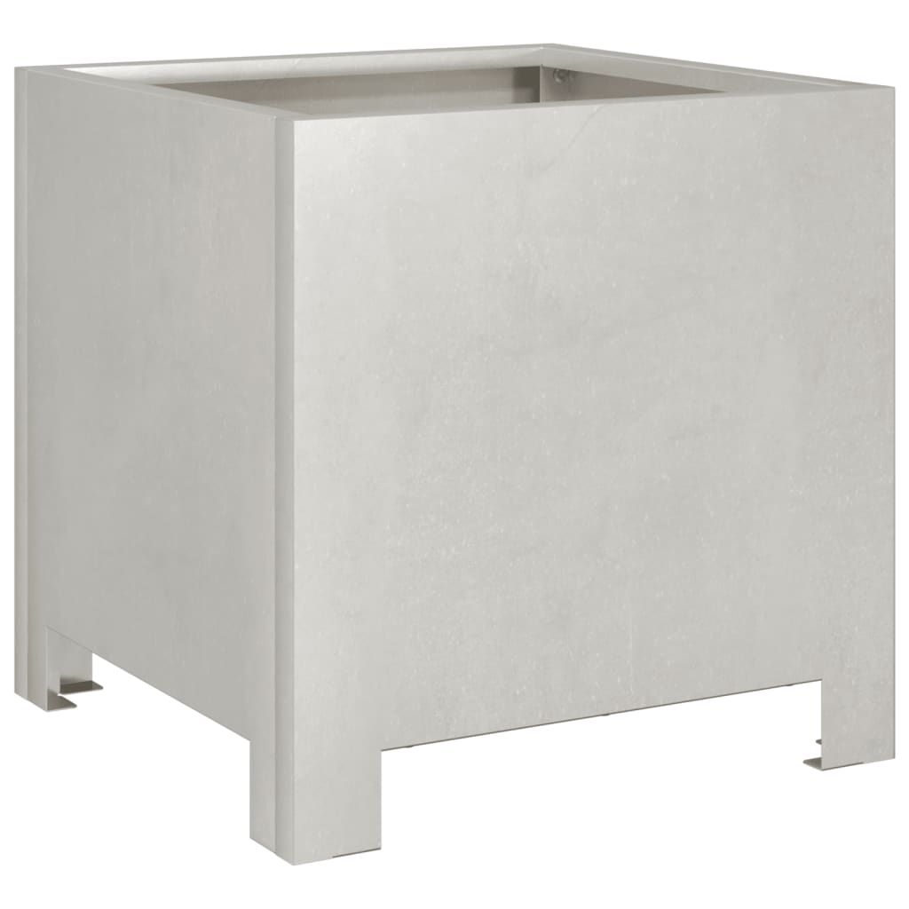 Plantenbakken 2 st 30x30x30 cm roestvrij staal is nu te koop bij PeponiXL, paradijselijk wonen!
