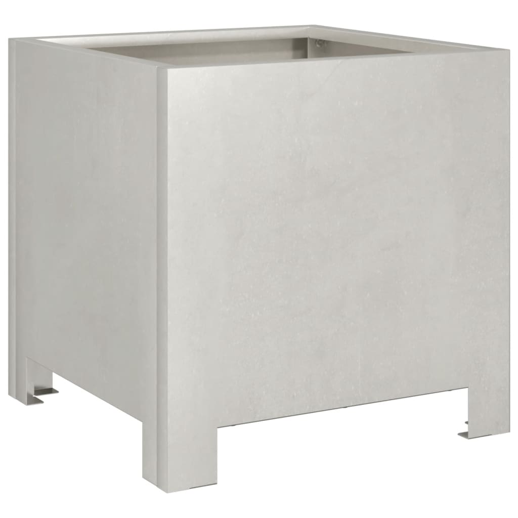 Plantenbakken 2 st 30x30x30 cm roestvrij staal is nu te koop bij PeponiXL, paradijselijk wonen!