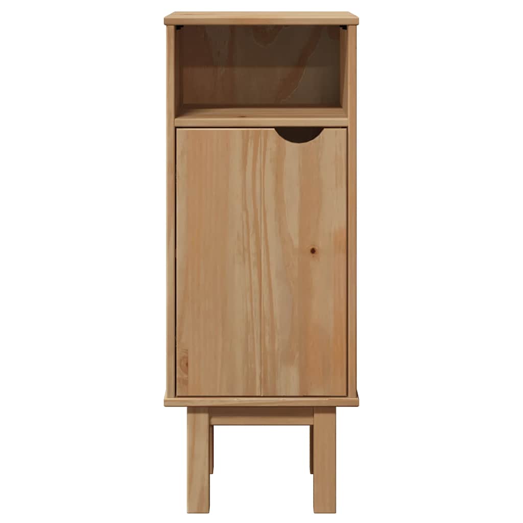 Badkamerkast OTTA 35x30x90 cm massief grenenhout is nu te koop bij PeponiXL, paradijselijk wonen!