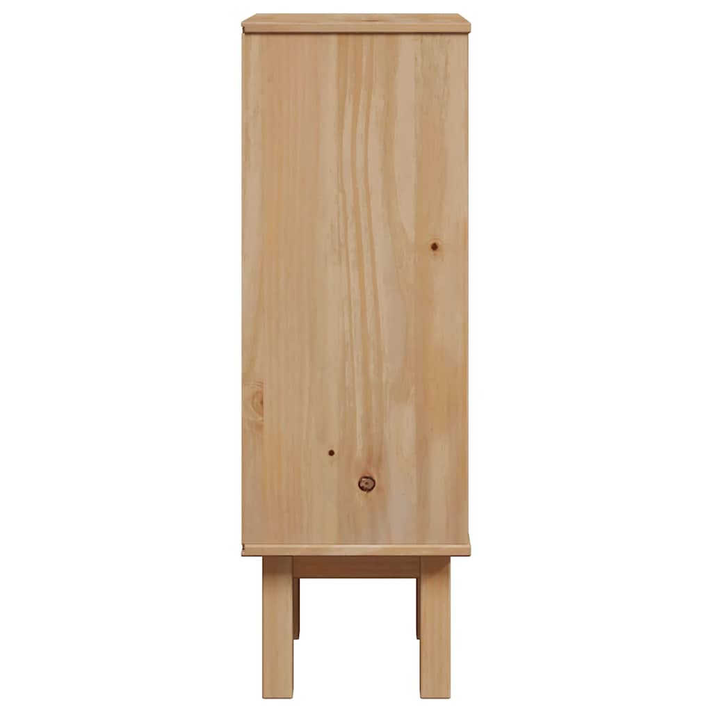 Badkamerkast OTTA 35x30x90 cm massief grenenhout is nu te koop bij PeponiXL, paradijselijk wonen!