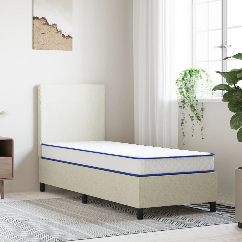 Traagschuimmatras 80x200x17 cm Zacht wit is nu te koop bij PeponiXL, paradijselijk wonen!