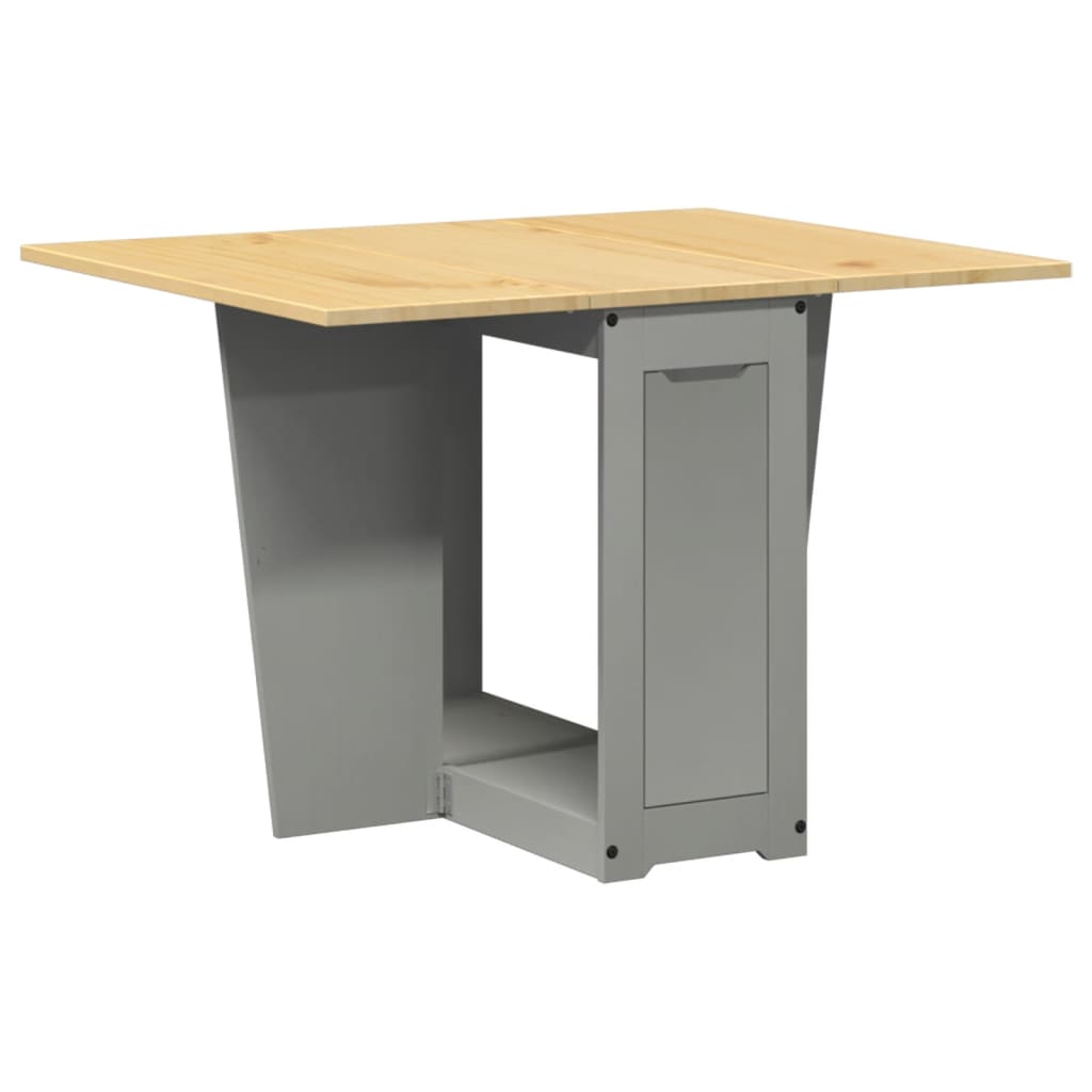 Eettafel Corona inklapbaar massief grenenhout grijs is nu te koop bij PeponiXL, paradijselijk wonen!
