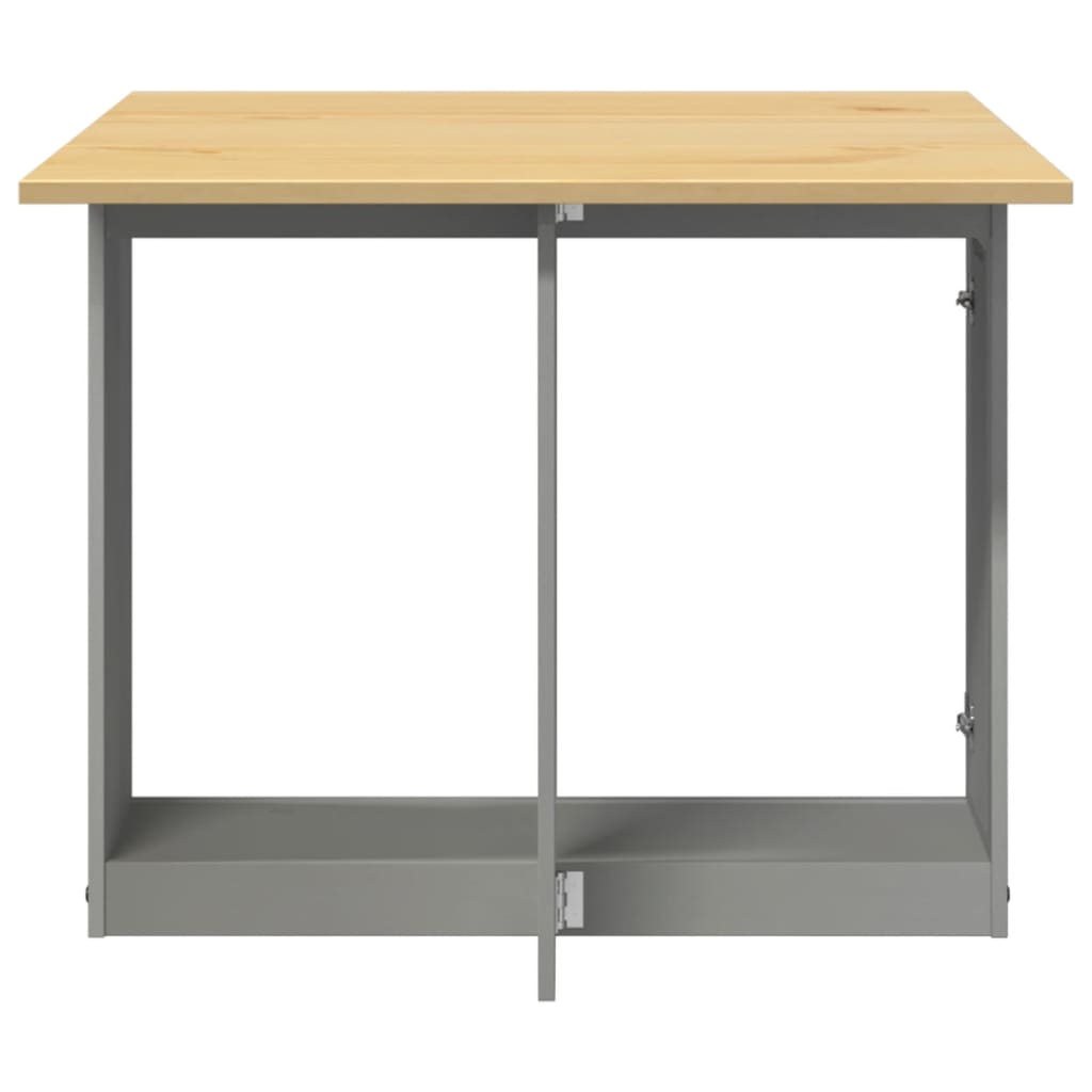 Eettafel Corona inklapbaar massief grenenhout grijs is nu te koop bij PeponiXL, paradijselijk wonen!