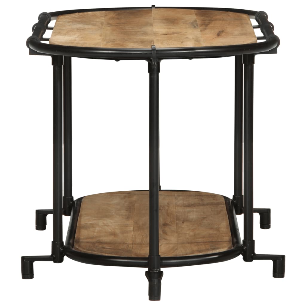 Tv-meubel 100x42x40 cm massief ruw mangohout is nu te koop bij PeponiXL, paradijselijk wonen!