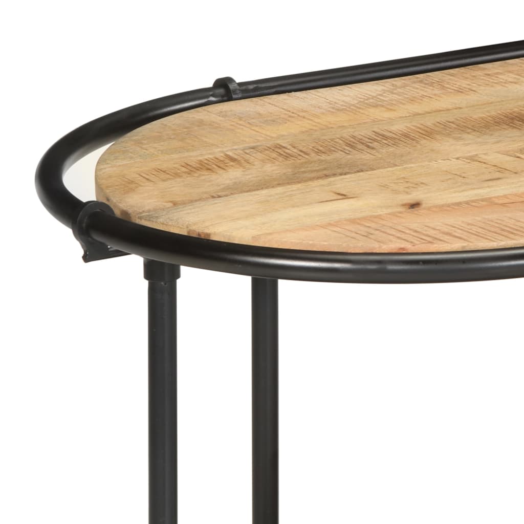 Tv-meubel 100x42x40 cm massief ruw mangohout is nu te koop bij PeponiXL, paradijselijk wonen!