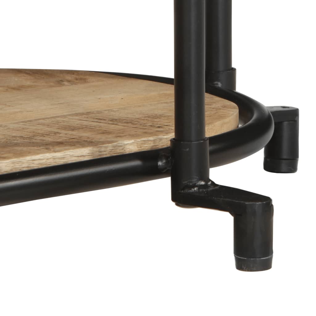 Tv-meubel 100x42x40 cm massief ruw mangohout is nu te koop bij PeponiXL, paradijselijk wonen!