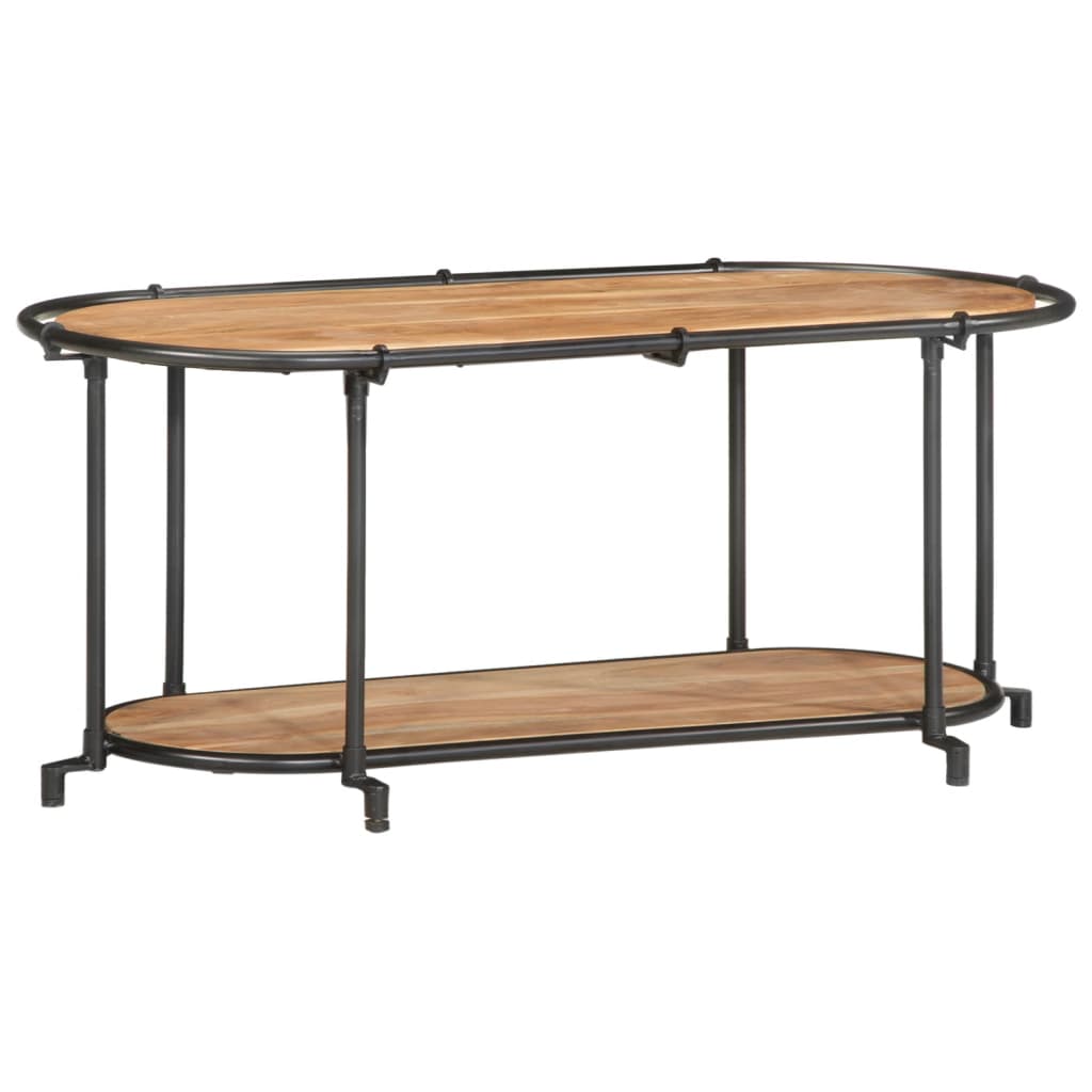Tv-meubel 100x42x40 cm massief acaciahout is nu te koop bij PeponiXL, paradijselijk wonen!