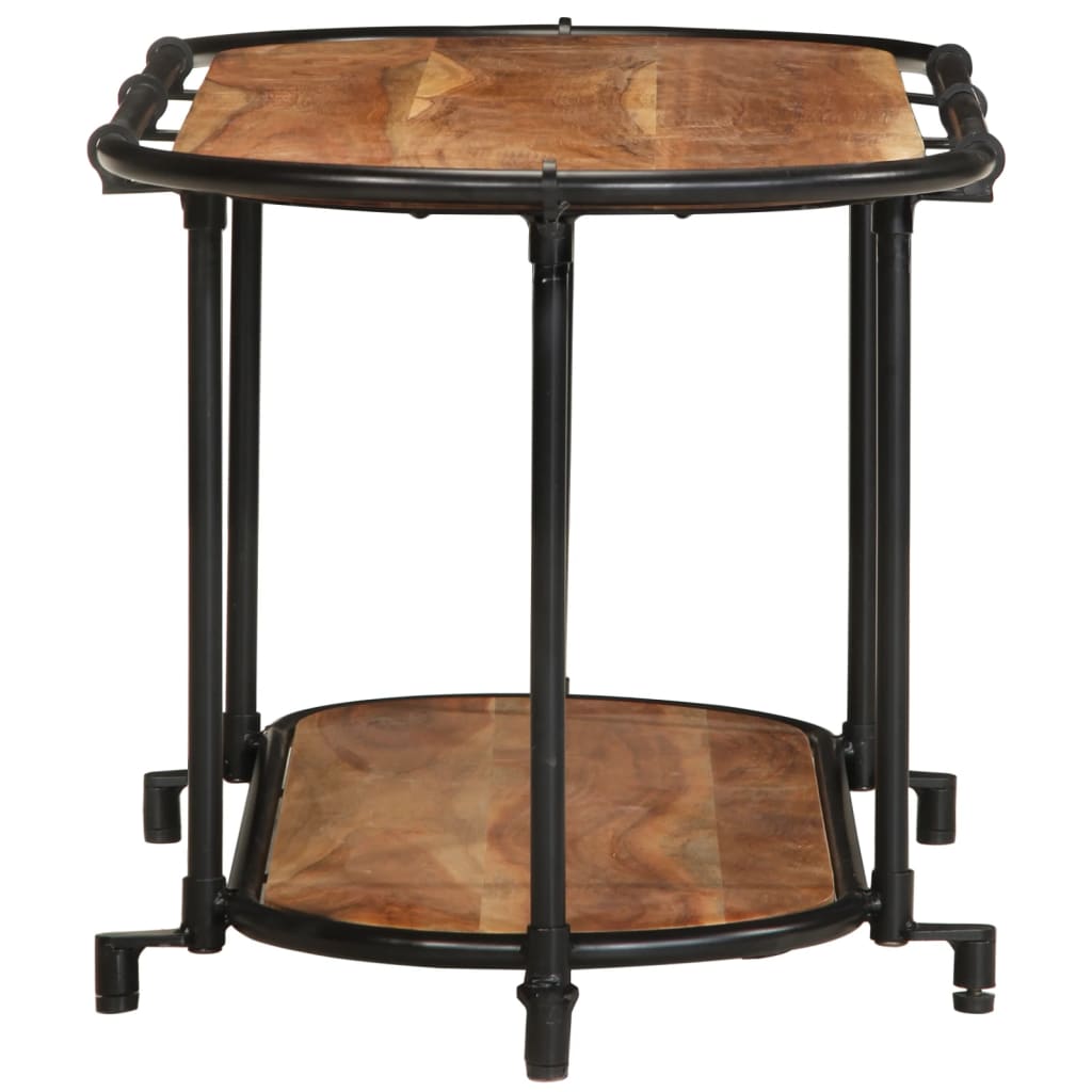 Tv-meubel 100x42x40 cm massief acaciahout is nu te koop bij PeponiXL, paradijselijk wonen!