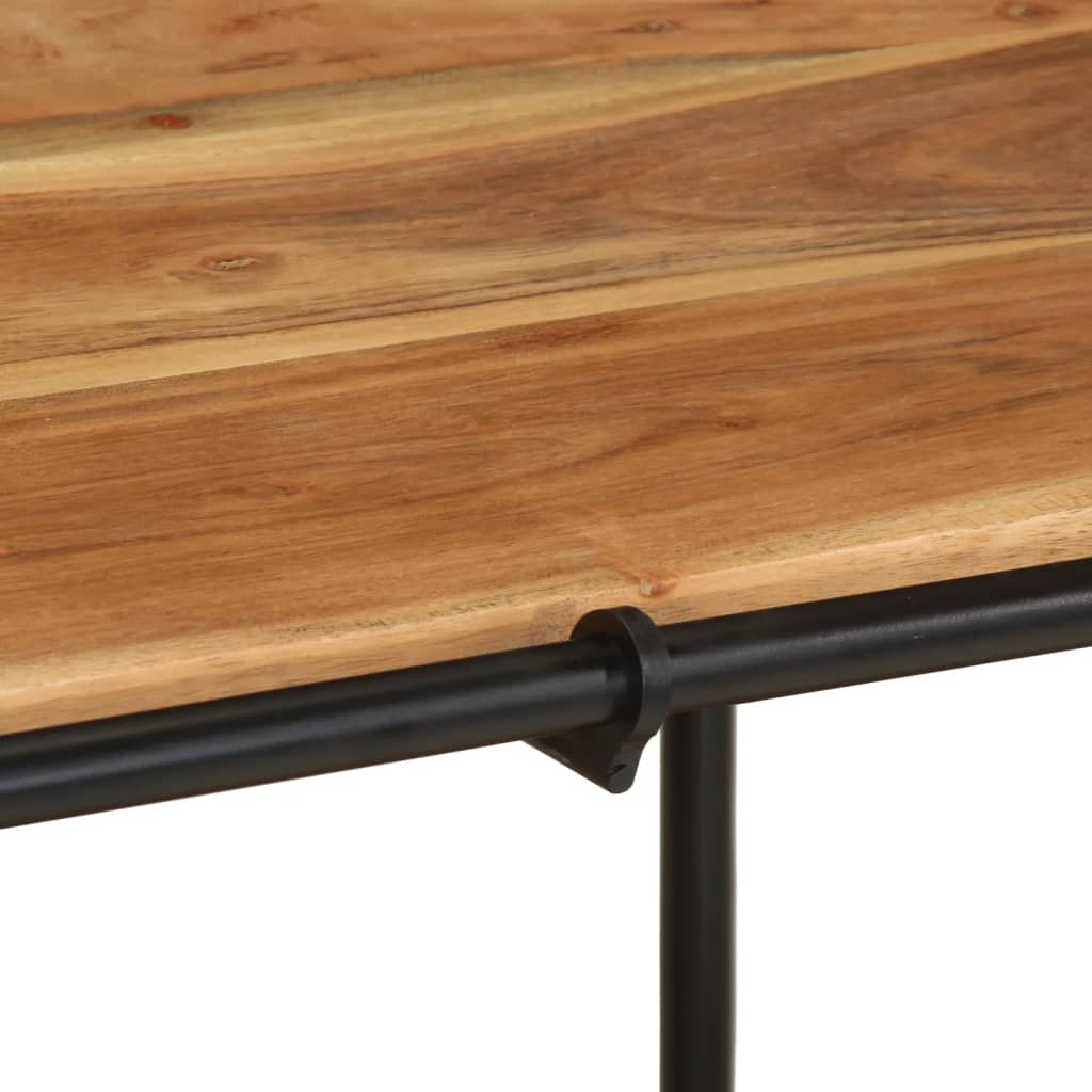 Tv-meubel 100x42x40 cm massief acaciahout is nu te koop bij PeponiXL, paradijselijk wonen!