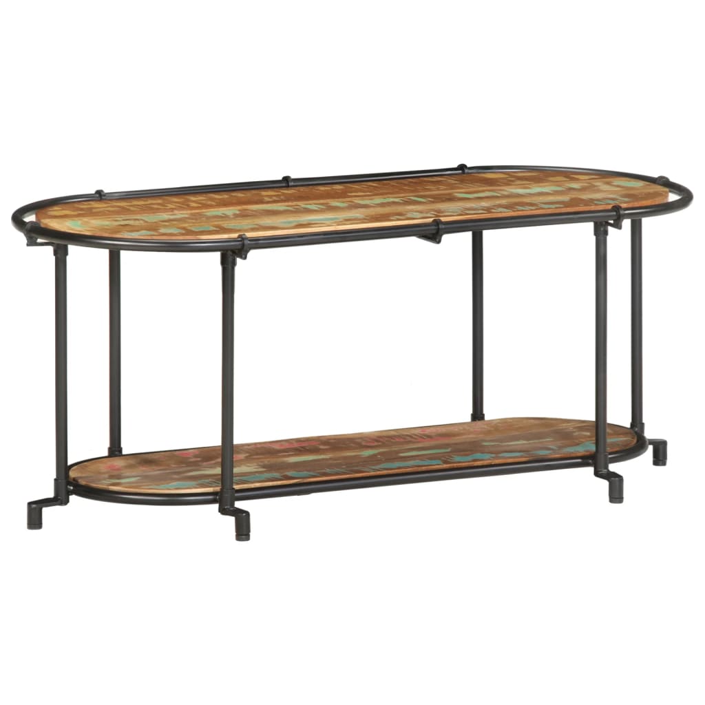 Tv-meubel 100x42x40 cm massief gerecycled hout is nu te koop bij PeponiXL, paradijselijk wonen!