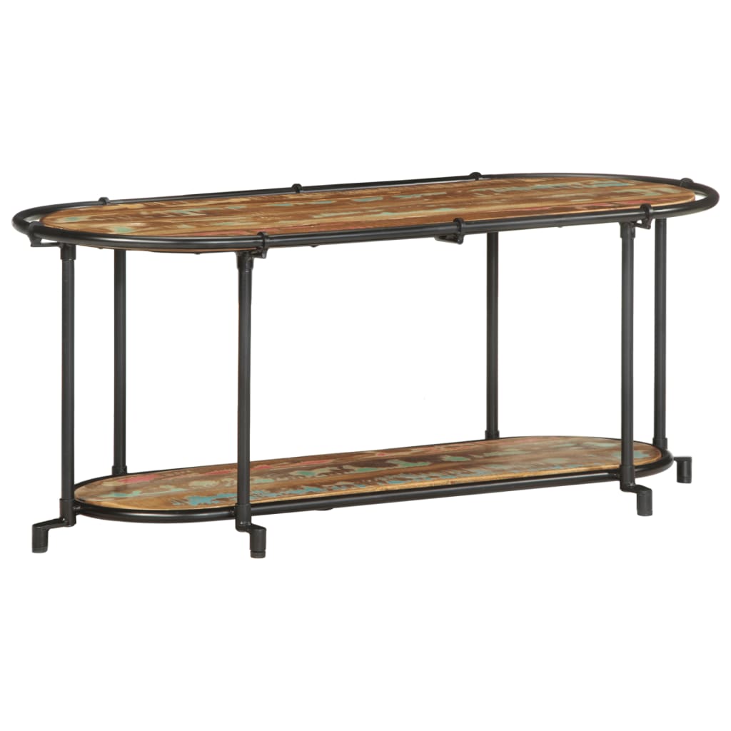 Tv-meubel 100x42x40 cm massief gerecycled hout is nu te koop bij PeponiXL, paradijselijk wonen!