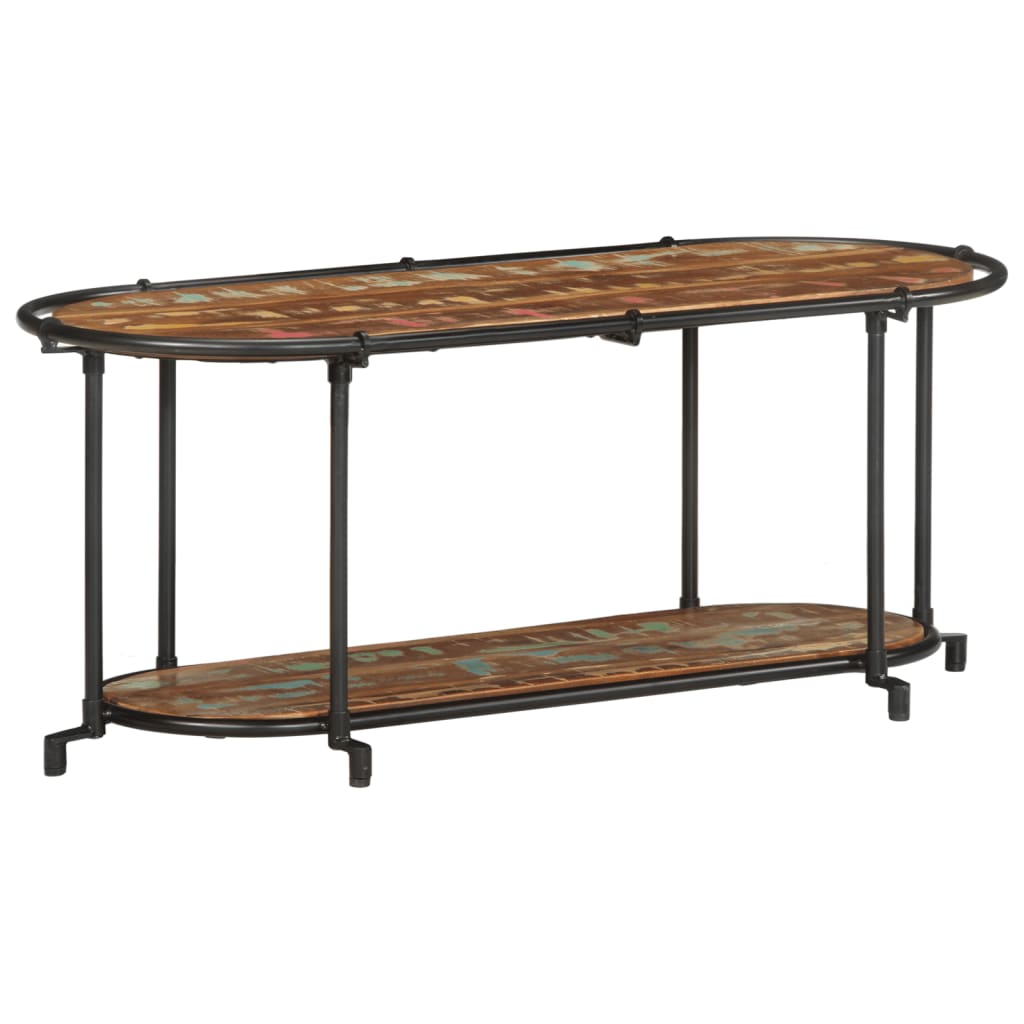 Tv-meubel 100x42x40 cm massief gerecycled hout is nu te koop bij PeponiXL, paradijselijk wonen!