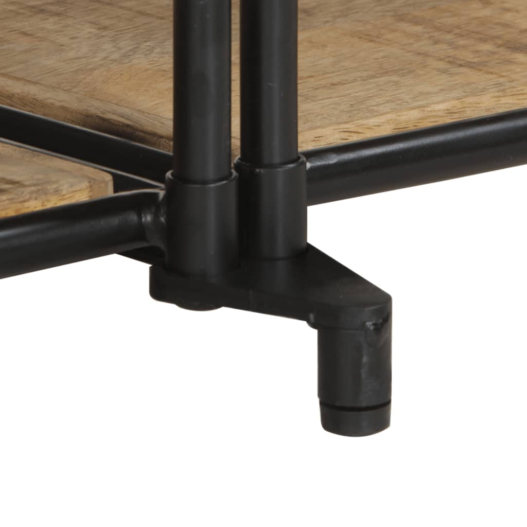 Tv-meubel 160x42x40 cm massief ruw mangohout is nu te koop bij PeponiXL, paradijselijk wonen!