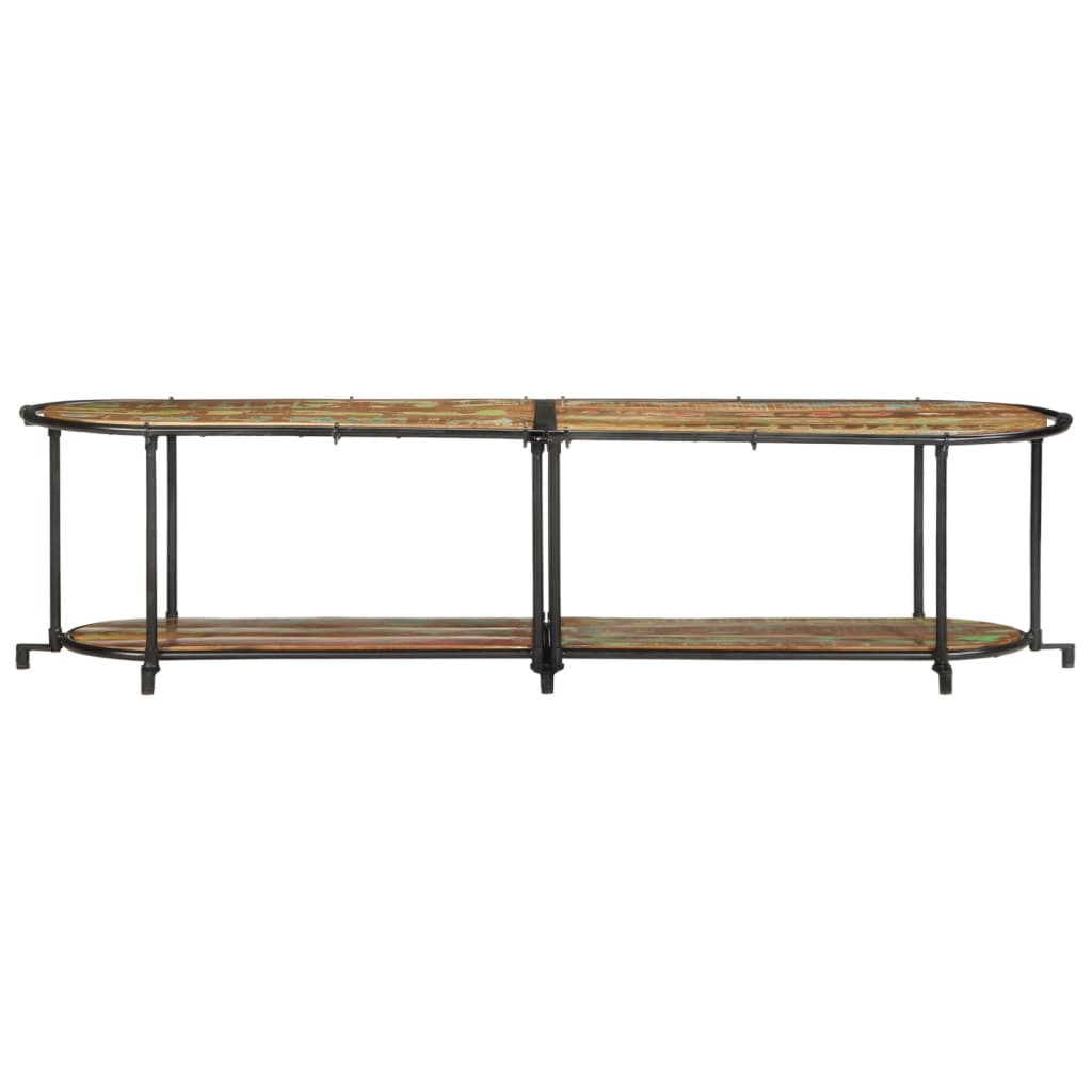 Tv-meubel 160x42x40 cm massief gerecycled hout is nu te koop bij PeponiXL, paradijselijk wonen!