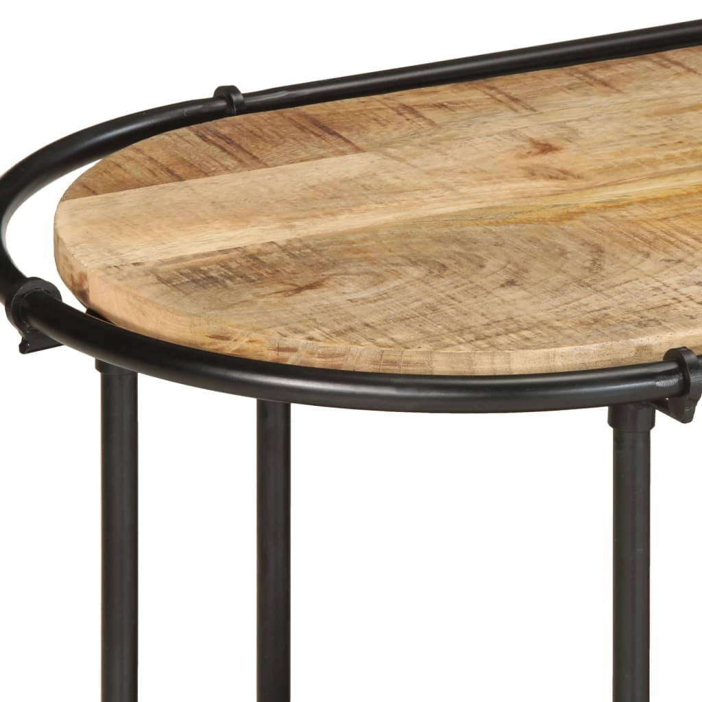 Tv-meubel 200x42x40 cm massief ruw mangohout is nu te koop bij PeponiXL, paradijselijk wonen!