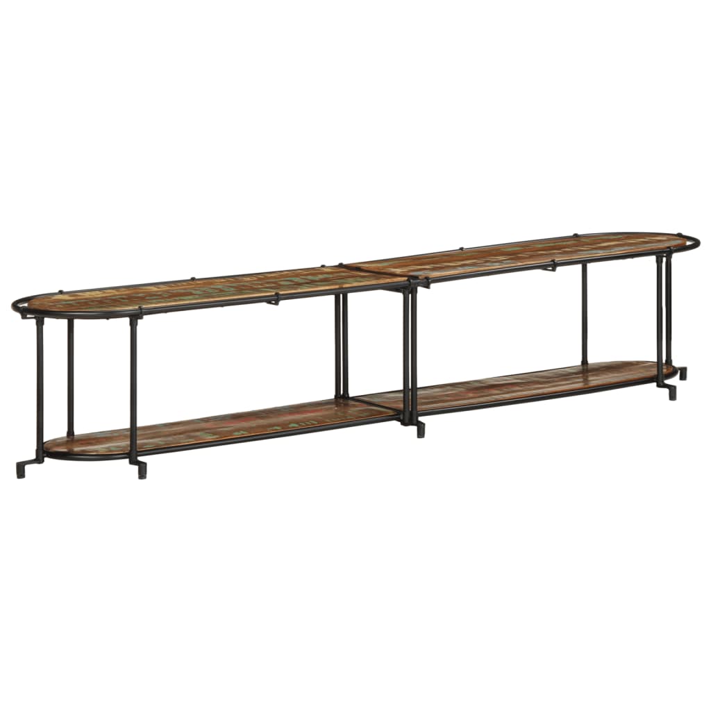 Tv-meubel 200x42x40 cm massief gerecycled hout is nu te koop bij PeponiXL, paradijselijk wonen!