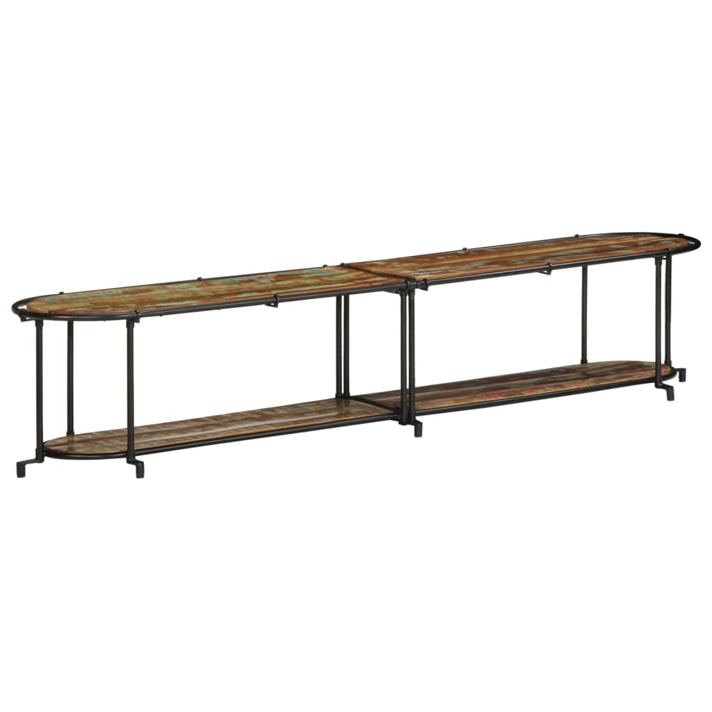 Tv-meubel 200x42x40 cm massief gerecycled hout is nu te koop bij PeponiXL, paradijselijk wonen!