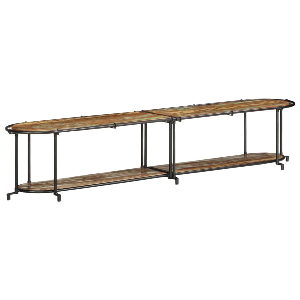 Tv-meubel 200x42x40 cm massief gerecycled hout is nu te koop bij PeponiXL, paradijselijk wonen!