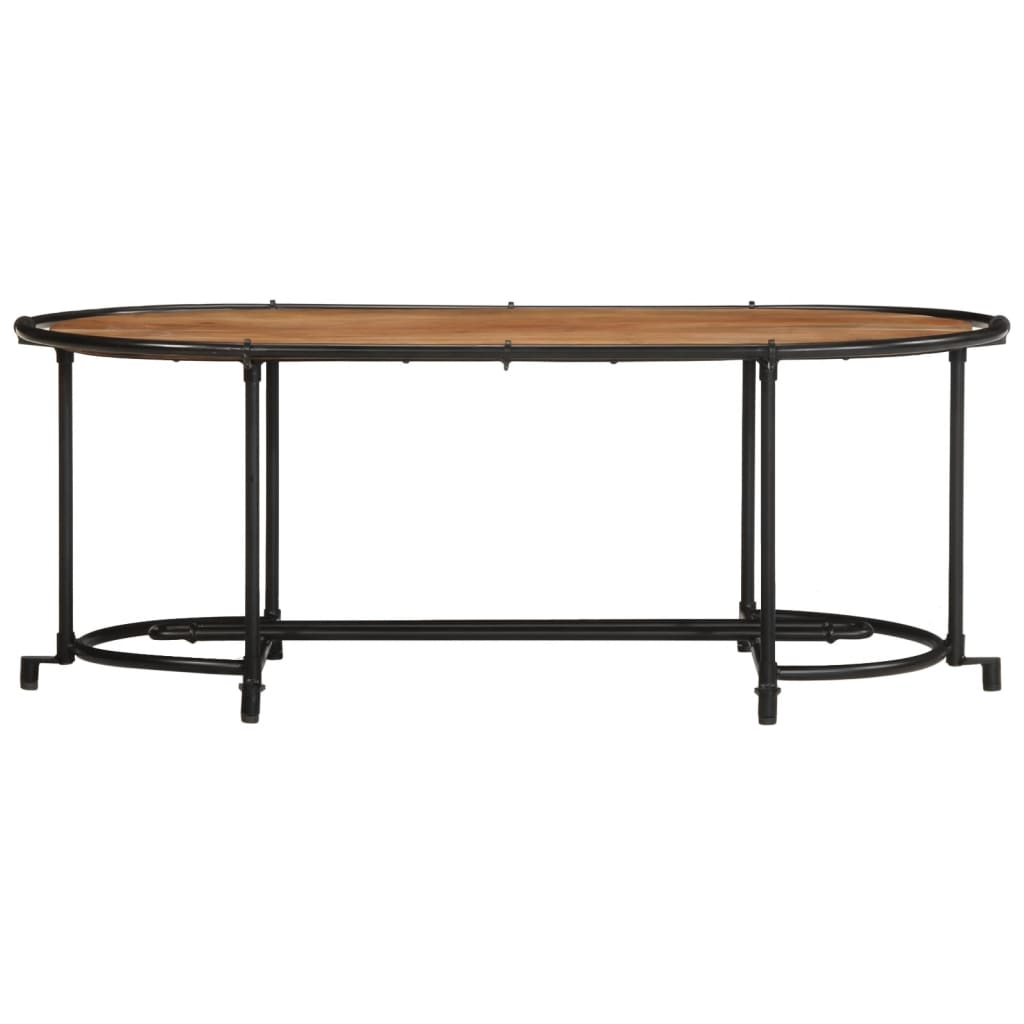 Salontafel 110x55x40 cm massief acaciahout is nu te koop bij PeponiXL, paradijselijk wonen!