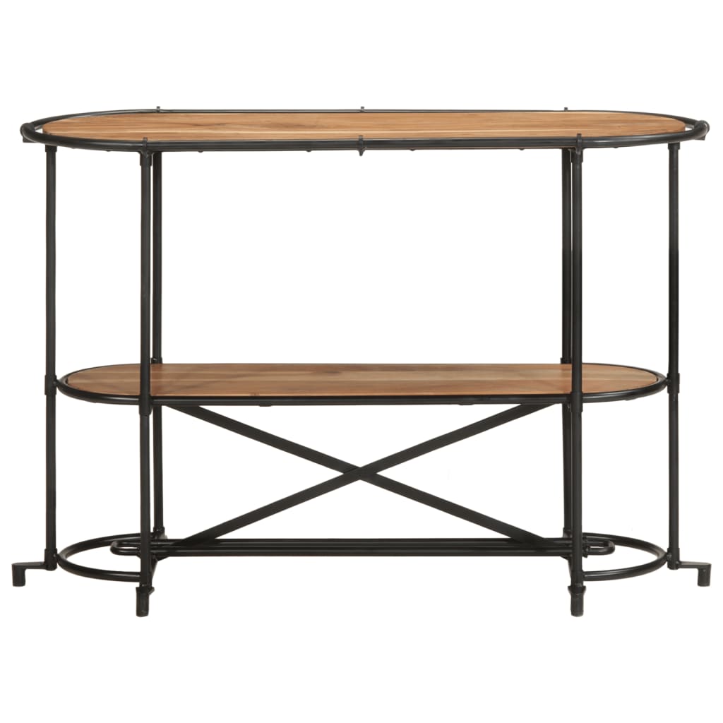 Wandtafel 110x42x76 cm massief acaciahout is nu te koop bij PeponiXL, paradijselijk wonen!