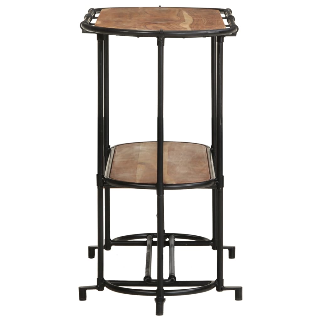 Wandtafel 110x42x76 cm massief acaciahout is nu te koop bij PeponiXL, paradijselijk wonen!