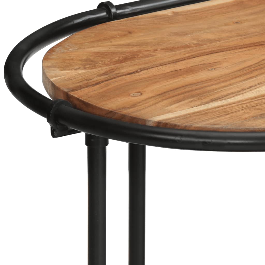 Wandtafel 110x42x76 cm massief acaciahout is nu te koop bij PeponiXL, paradijselijk wonen!