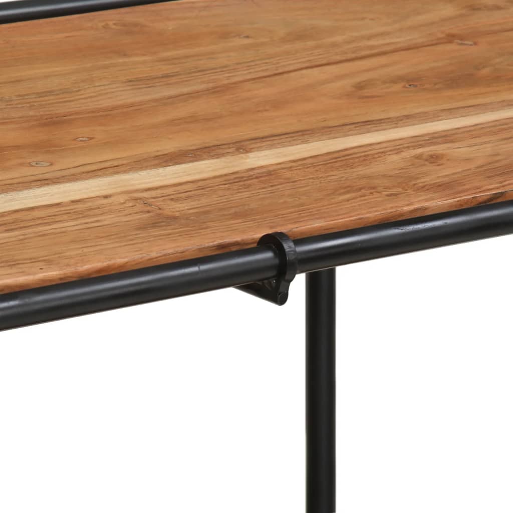 Wandtafel 110x42x76 cm massief acaciahout is nu te koop bij PeponiXL, paradijselijk wonen!