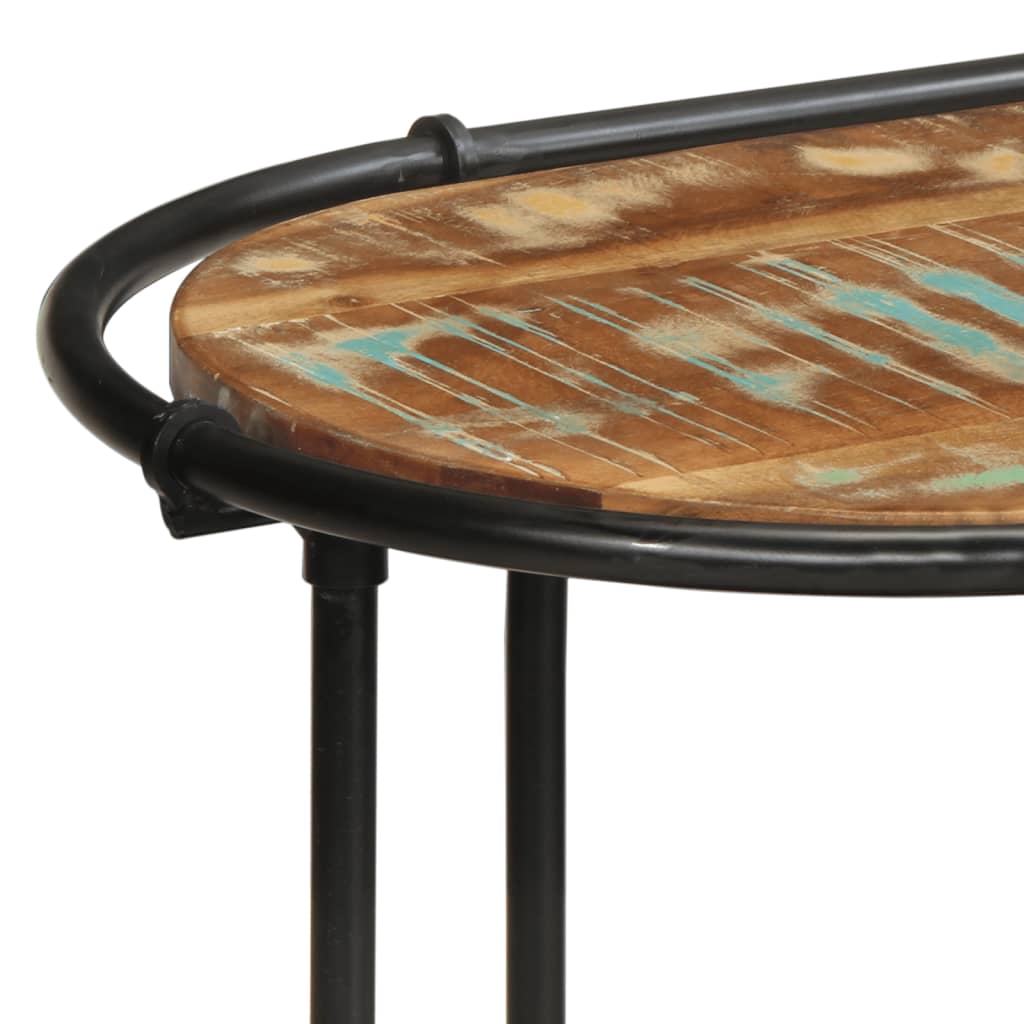 Wandtafel 110x42x76 cm massief gerecycled hout is nu te koop bij PeponiXL, paradijselijk wonen!