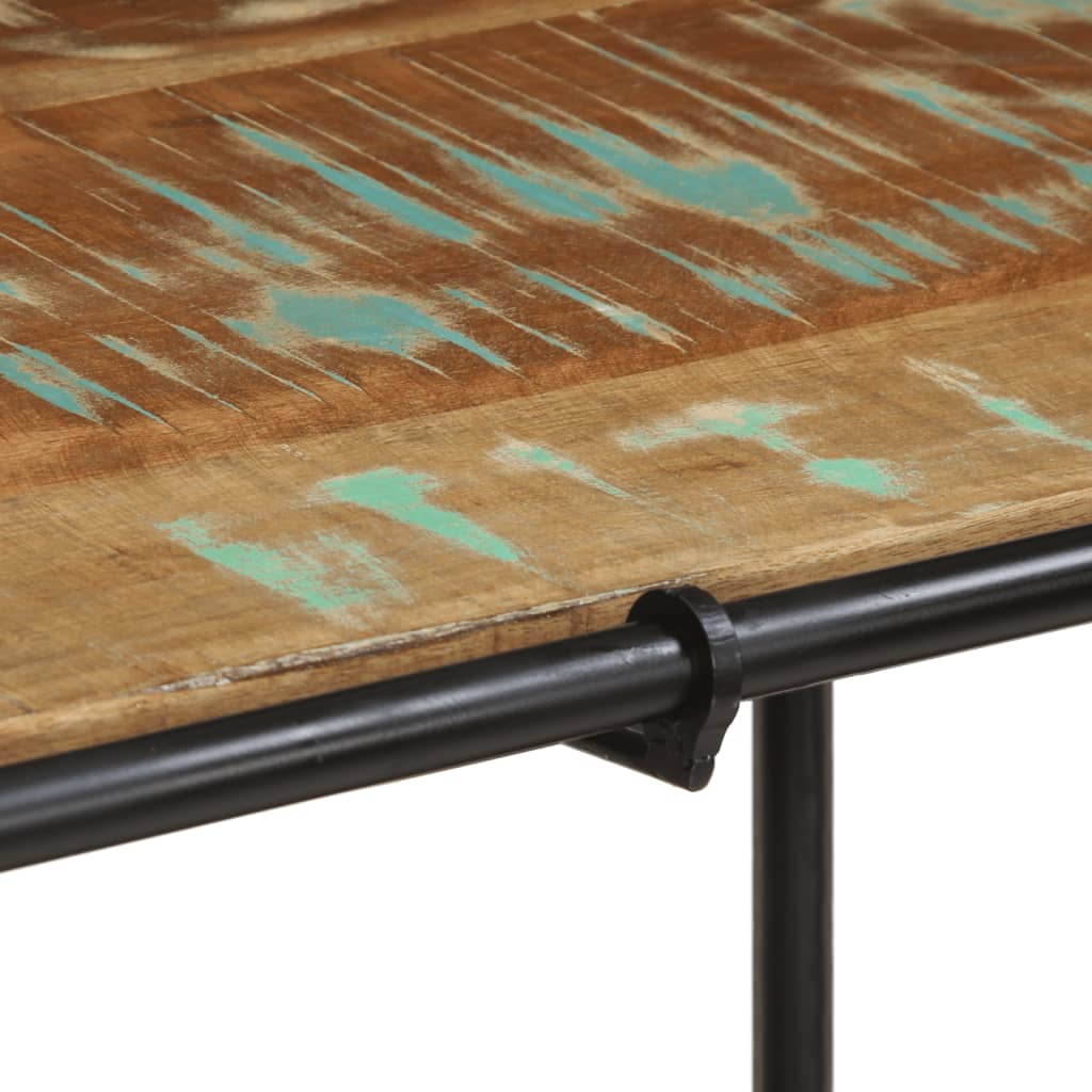 Wandtafel 110x42x76 cm massief gerecycled hout is nu te koop bij PeponiXL, paradijselijk wonen!