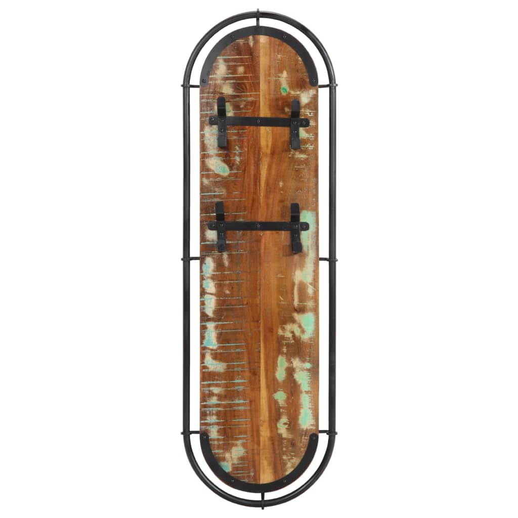 Wandkapstokken 2 st met 4 haken massief gerecycled hout is nu te koop bij PeponiXL, paradijselijk wonen!