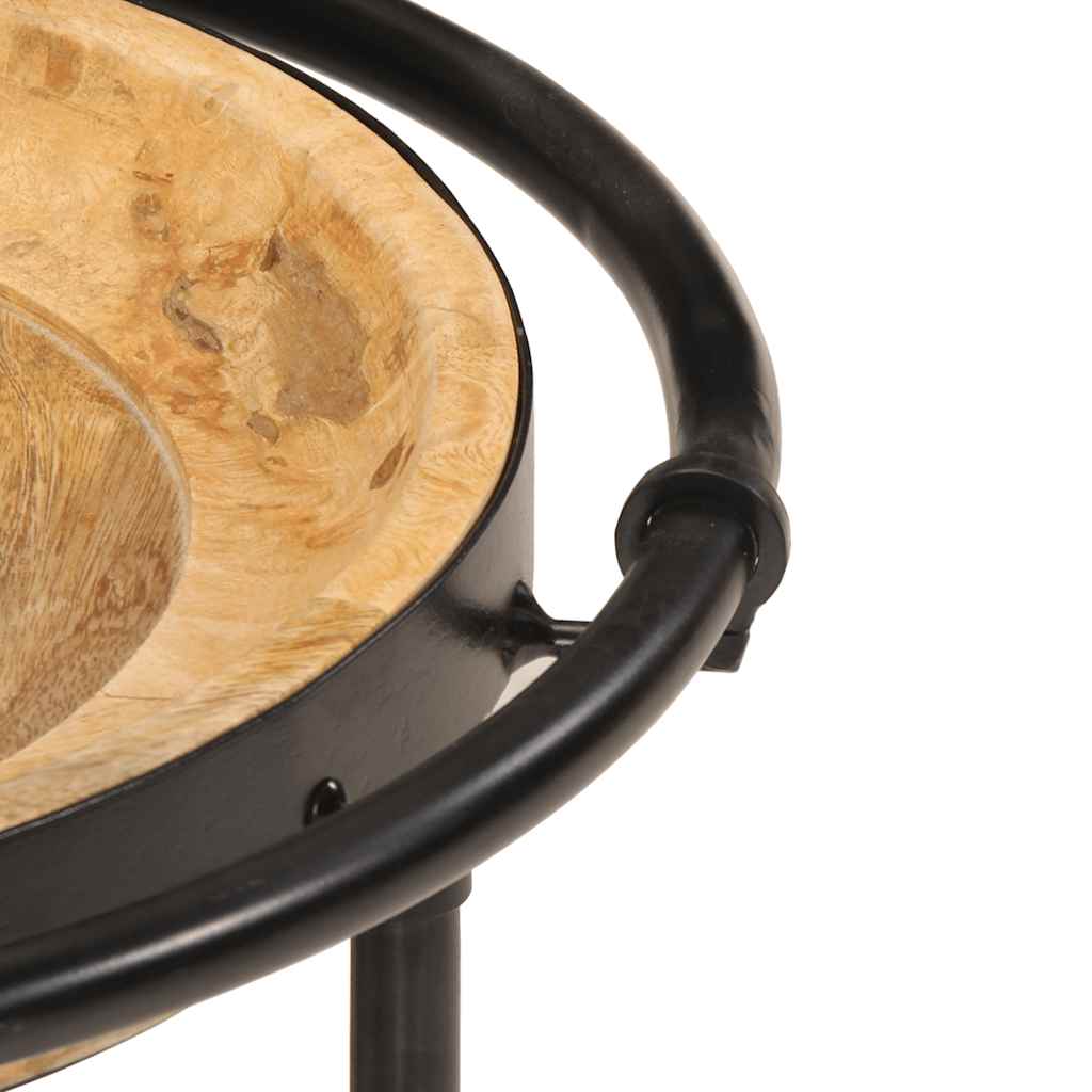 2-delige bijzettafelset massief hout mango is nu te koop bij PeponiXL, paradijselijk wonen!