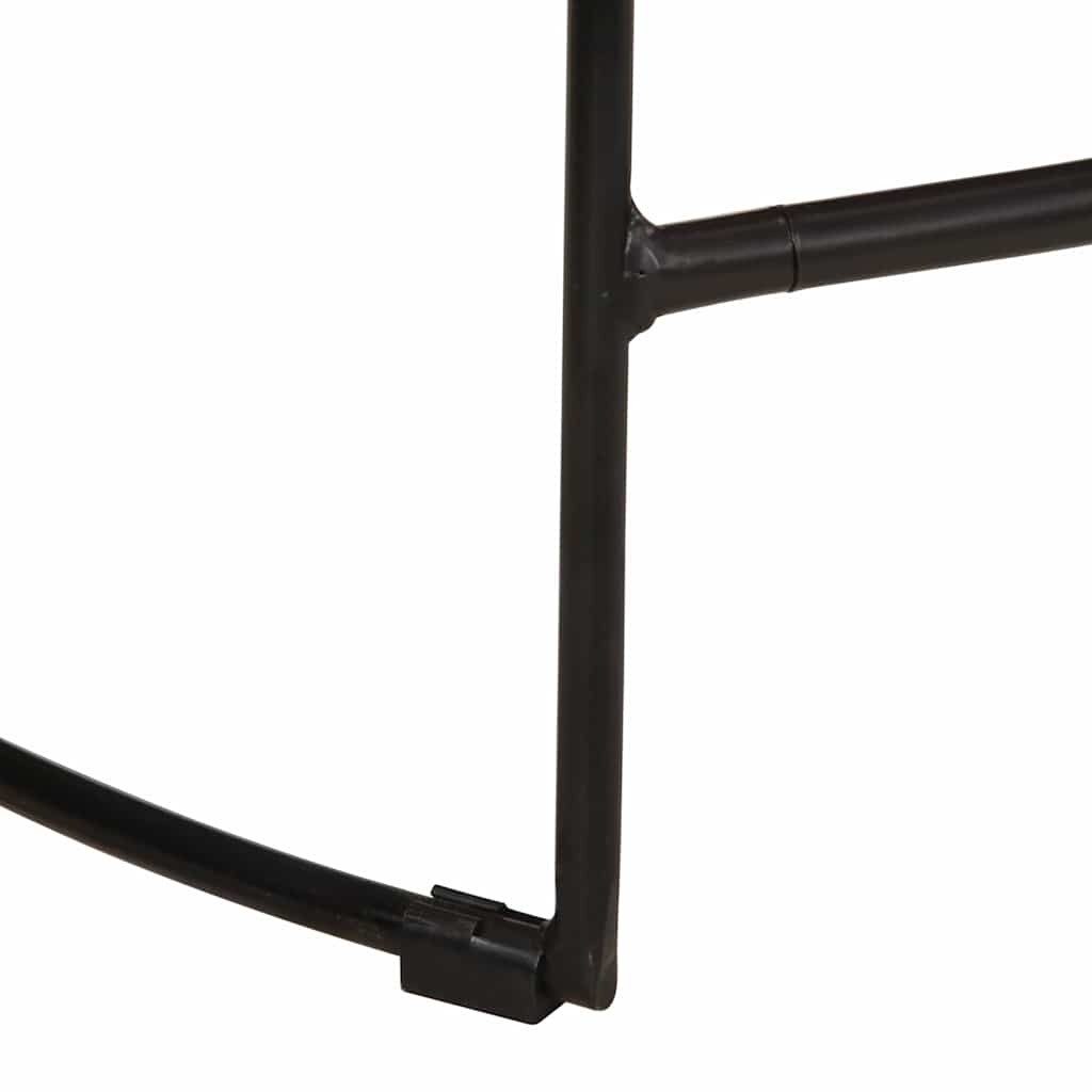 Barkrukken 2 st 49x43x88 cm massief mangohout is nu te koop bij PeponiXL, paradijselijk wonen!