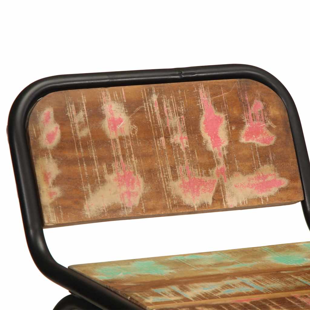 Barkrukken 2 st 46x35,5x80 cm massief gerecycled hout is nu te koop bij PeponiXL, paradijselijk wonen!