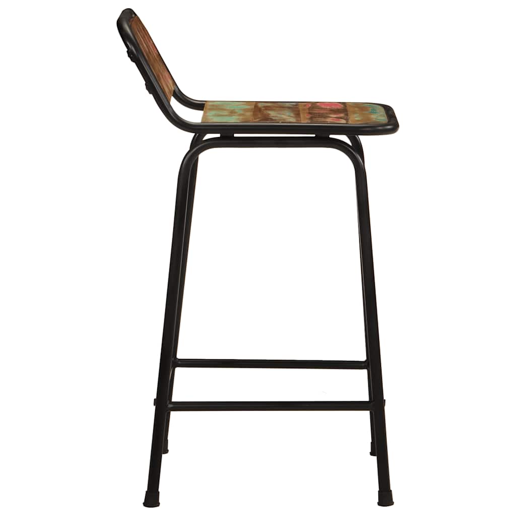 Barkrukken 4 st 46x35,5x80 cm massief gerecycled hout is nu te koop bij PeponiXL, paradijselijk wonen!