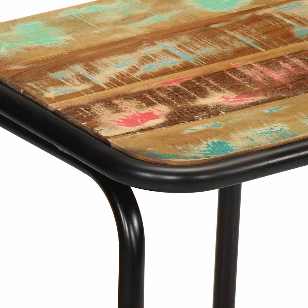 Barkrukken 4 st 46x35,5x80 cm massief gerecycled hout is nu te koop bij PeponiXL, paradijselijk wonen!