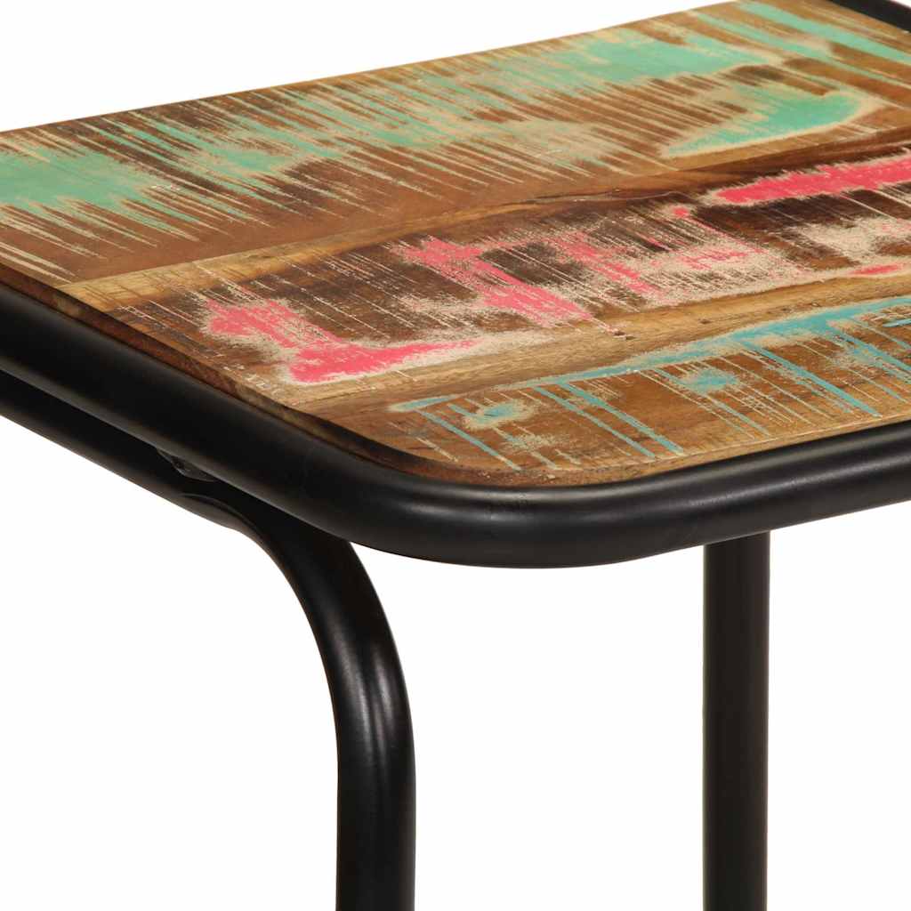 Barkrukken 4 st 46x35,5x70 cm massief gerecycled hout is nu te koop bij PeponiXL, paradijselijk wonen!