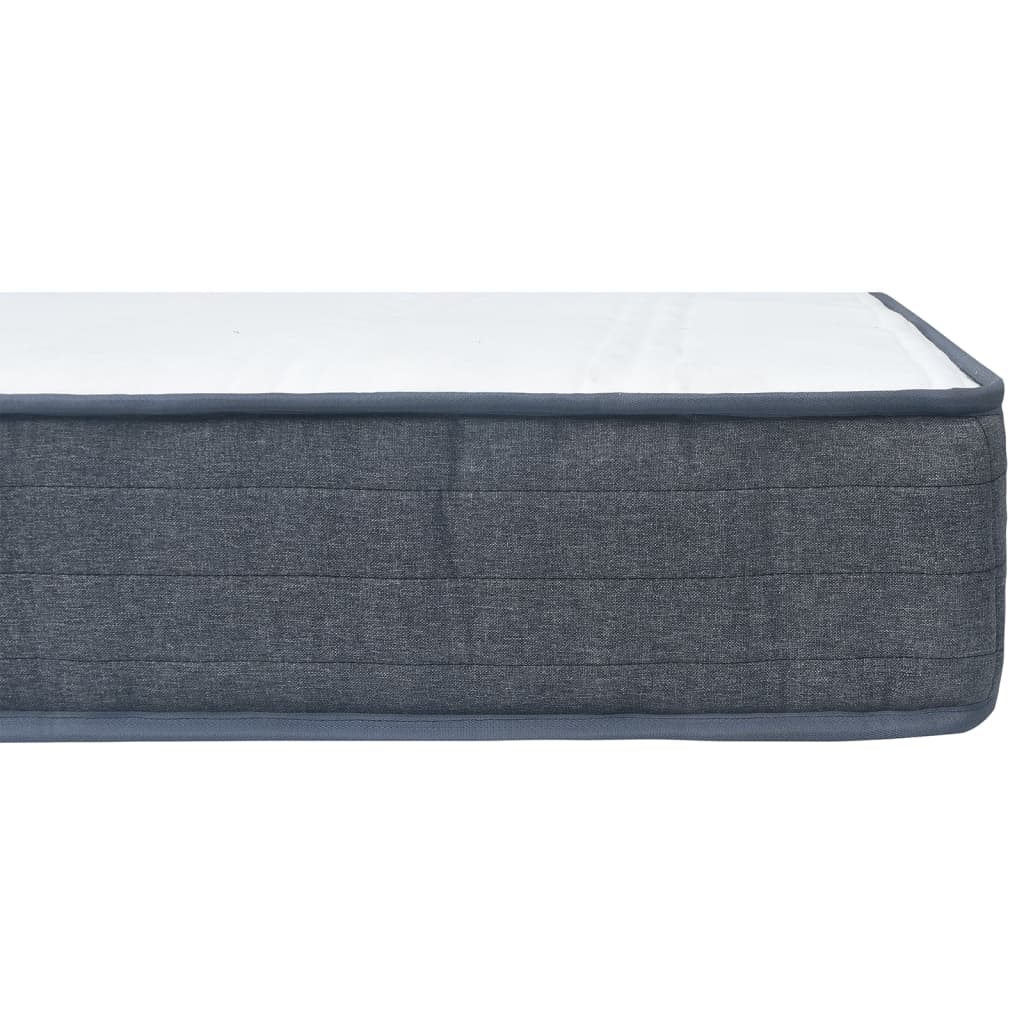 Boxspringmatras 200x70x20 cm medium zacht stof is nu te koop bij PeponiXL, paradijselijk wonen!