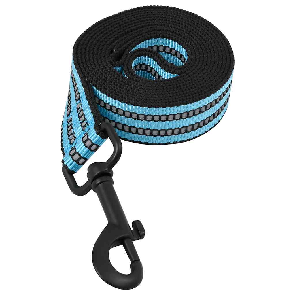 Hondentuigje met riem en halsband verstelbaar L blauw is nu te koop bij PeponiXL, paradijselijk wonen!